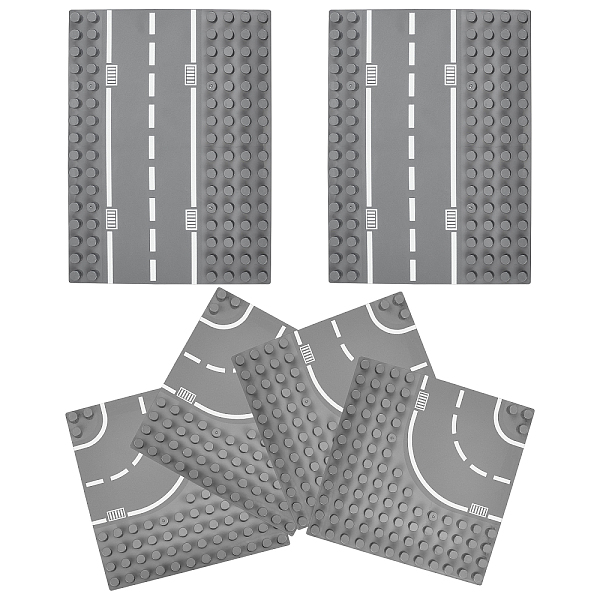 PandaHall OLYCRAFT 6pcs Classic City Road Baseplates Building Base Plates Building Block Highway Race Track Acrylic Road Base Plates for..., Gray
PandaHall OLYCRAFT 6pcs Classic City Road Baseplates Building Base Plates Building Block Highway Race Track Acrylic Road Base Plates for..., Gray