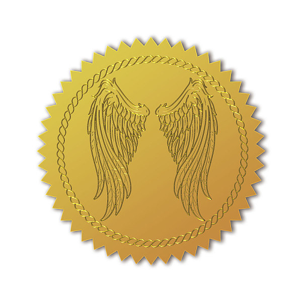 PandaHall CHGCRAFT 100Pcs Angel Wings Gold Foil Certificate Seals Foil Embossed Stickers Self Adhesive Gold Foil Embossed Certificate Seals...
PandaHall CHGCRAFT 100Pcs Angel Wings Gold Foil Certificate Seals Foil Embossed Stickers Self Adhesive Gold Foil Embossed Certificate Seals...