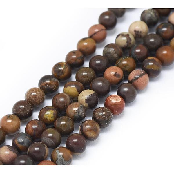 PandaHall Natural Chinese Writing Stone Round Bead Strands, 4mm, Hole: 1mm, about 98pcs/strand, 15.7 inch Chinese Writing Stone Round
PandaHall Natural Chinese Writing Stone Round Bead Strands, 4mm, Hole: 1mm, about 98pcs/strand, 15.7 inch Chinese Writing Stone Round
