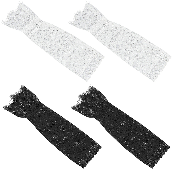 PandaHall AHADERMAKER 2 Pairs 2 Colors Polyester Lace Arm Sleeves, Long Fingerless Driving Gloves, for Women, Mixed Color, 325~333x103x1mm..., Multicolor
PandaHall AHADERMAKER 2 Pairs 2 Colors Polyester Lace Arm Sleeves, Long Fingerless Driving Gloves, for Women, Mixed Color, 325~333x103x1mm..., Multicolor