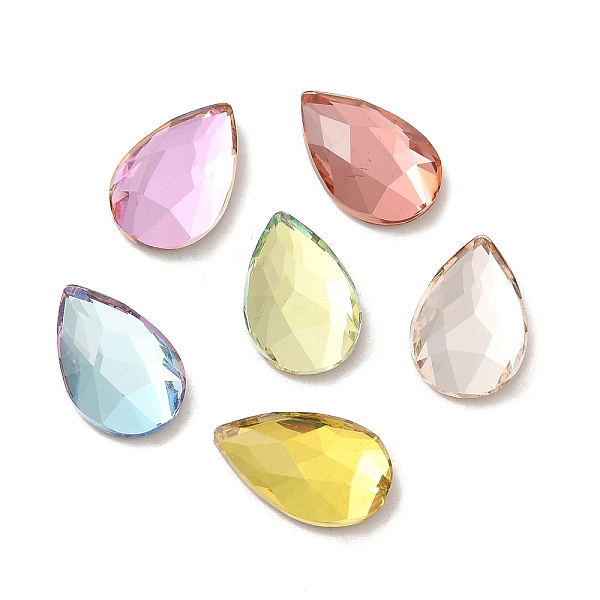 PandaHall Glass Rhinestone Cabochons, Flat Back & Back Plated, Faceted, Teardrop, Mixed Color, 14x9x3.5mm Glass Rhinestone Teardrop..., Multicolor
PandaHall Glass Rhinestone Cabochons, Flat Back & Back Plated, Faceted, Teardrop, Mixed Color, 14x9x3.5mm Glass Rhinestone Teardrop..., Multicolor