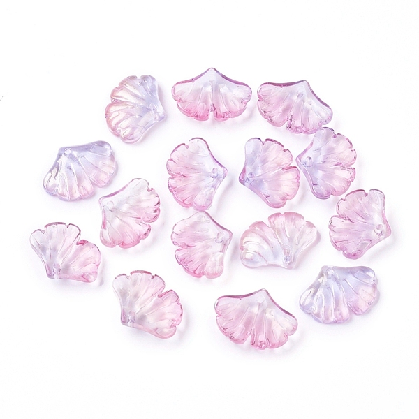 PandaHall Transparent Glass Pendants, with Glitter Powder, Leaf, Pink, 14.5x20x4.5mm, Hole: 1.5mm Glass Leaf Pink
PandaHall Transparent Glass Pendants, with Glitter Powder, Leaf, Pink, 14.5x20x4.5mm, Hole: 1.5mm Glass Leaf Pink