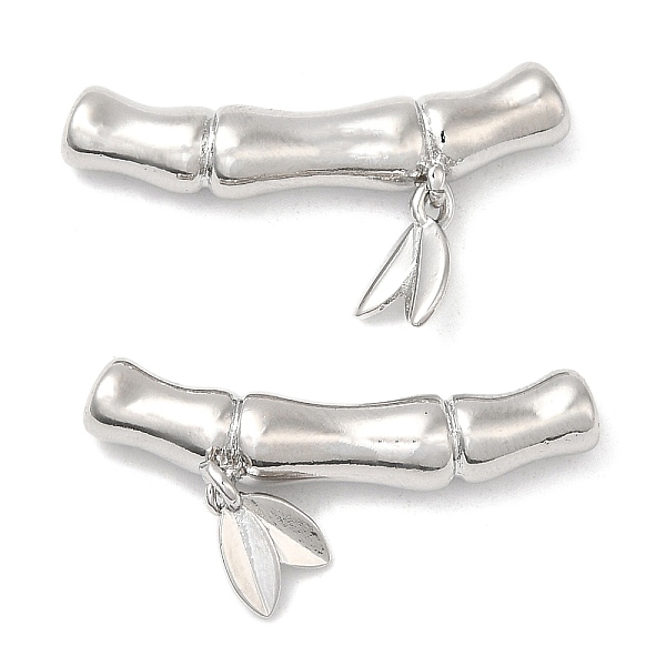 PandaHall Brass Beads, Nickel Free, Bamboo, Real Platinum Plated, 17.5x24.5x5mm, Hole: 1.8mm Brass Bamboo
PandaHall Brass Beads, Nickel Free, Bamboo, Real Platinum Plated, 17.5x24.5x5mm, Hole: 1.8mm Brass Bamboo