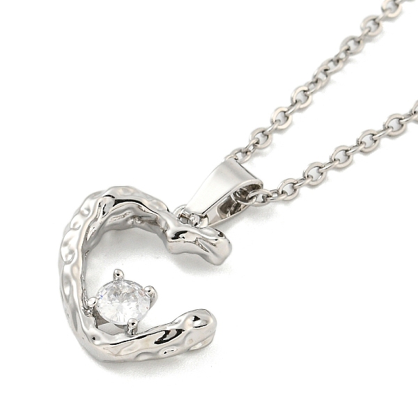 PandaHall Brass Micro Pave Clear Cubic Zirconia Pendants Necklaces, Heart, Platinum, 19.84 inch(50.4cm) Brass Heart
PandaHall Brass Micro Pave Clear Cubic Zirconia Pendants Necklaces, Heart, Platinum, 19.84 inch(50.4cm) Brass Heart