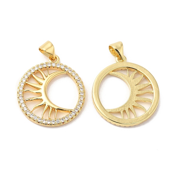 PandaHall Brass Micro Pave Clear Cubic Zirconia Pendants, Flat Round Charms, Real 16K Gold Plated, 23x20.5x2.5mm, Hole: 5x3.5mm Brass+Cubic...
PandaHall Brass Micro Pave Clear Cubic Zirconia Pendants, Flat Round Charms, Real 16K Gold Plated, 23x20.5x2.5mm, Hole: 5x3.5mm Brass+Cubic...