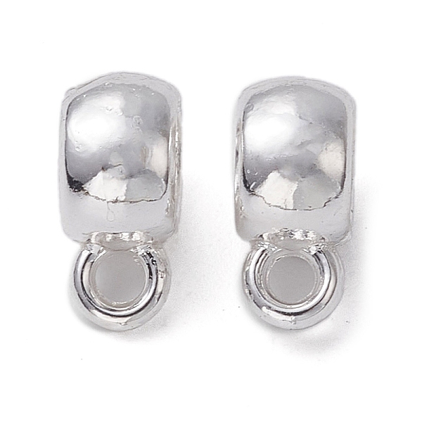 PandaHall Alloy Tube Bails, Long-Lasting Plated, Loop Bails, Rondelle, Silver, 9x4x6mm, Hole: 1.6mm, Inner Diameter: 4mm Alloy Rondelle
PandaHall Alloy Tube Bails, Long-Lasting Plated, Loop Bails, Rondelle, Silver, 9x4x6mm, Hole: 1.6mm, Inner Diameter: 4mm Alloy Rondelle