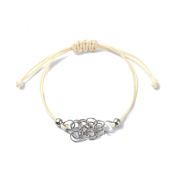 PandaHall 304 Stainless Steel Macrame Pouch Bracelet Making for Stone Holder, Adjustable Eco-Friendly Korean Waxed Polyester Cord Bracelet..., Yellow
PandaHall 304 Stainless Steel Macrame Pouch Bracelet Making for Stone Holder, Adjustable Eco-Friendly Korean Waxed Polyester Cord Bracelet..., Yellow