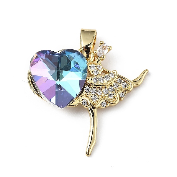 PandaHall Real 18K Gold Plated Rack Plating Brass Micro Pave Clear Cubic Zirconia Pendants, with Glass, Long-Lasting Plated, Cadmium Free &...
PandaHall Real 18K Gold Plated Rack Plating Brass Micro Pave Clear Cubic Zirconia Pendants, with Glass, Long-Lasting Plated, Cadmium Free &...