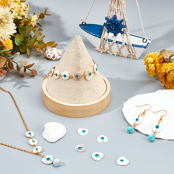 PandaHall 80Pcs 4 Style Freshwater Shell Links Connectors, with Enamel, Mixed Shapes, Mixed Color, 20pcs/style Shell Mixed Shapes..., Multicolor
PandaHall 80Pcs 4 Style Freshwater Shell Links Connectors, with Enamel, Mixed Shapes, Mixed Color, 20pcs/style Shell Mixed Shapes..., Multicolor