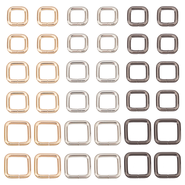 PandaHall WADORN® 36Pcs 9 Style Iron Square Buckle Ring, Webbing Belts Buckle, for Luggage Belt Craft DIY Accessories, Mixed Color...
PandaHall WADORN® 36Pcs 9 Style Iron Square Buckle Ring, Webbing Belts Buckle, for Luggage Belt Craft DIY Accessories, Mixed Color...