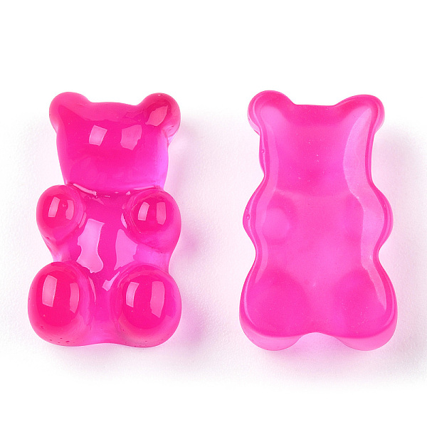 PandaHall Translucent Resin Cabochons, Bear, Deep Pink, 18.5x11x7mm Resin Bear Pink
PandaHall Translucent Resin Cabochons, Bear, Deep Pink, 18.5x11x7mm Resin Bear Pink