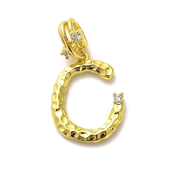 PandaHall Rack Plating Brass Micro Pave Cubic Zirconia European Dangle Charms, Large Hole Letter Pendant, Real 18K Gold Plated, Long-Lasting..., Clear
PandaHall Rack Plating Brass Micro Pave Cubic Zirconia European Dangle Charms, Large Hole Letter Pendant, Real 18K Gold Plated, Long-Lasting..., Clear