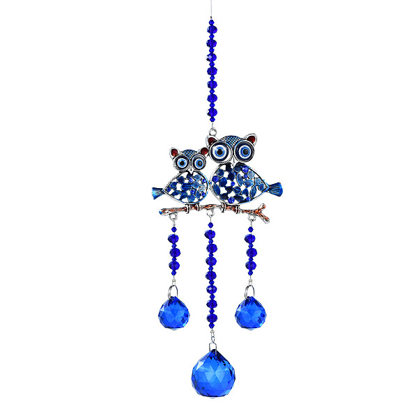 PandaHall Woven Web/Net with Feather Glass Hanging Suncatcher Pendant Decoration, Crystal Ceiling Chandelier Ball Prism Pendants, with Alloy...
PandaHall Woven Web/Net with Feather Glass Hanging Suncatcher Pendant Decoration, Crystal Ceiling Chandelier Ball Prism Pendants, with Alloy...
