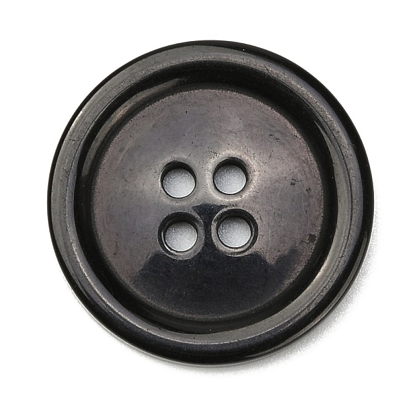 PandaHall Resin Buttons, Dyed, Flat Round, Black, 25x3mm, Hole: 2mm, 98pcs/bag Resin Flat Round Black
PandaHall Resin Buttons, Dyed, Flat Round, Black, 25x3mm, Hole: 2mm, 98pcs/bag Resin Flat Round Black