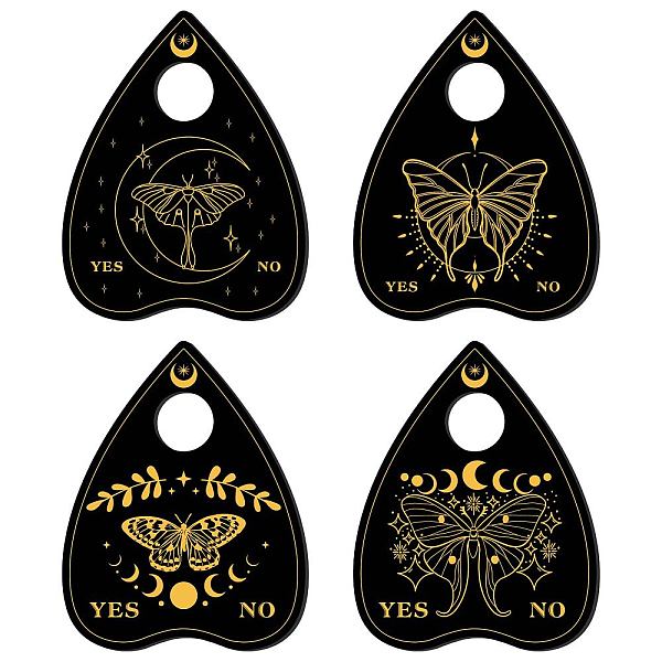 PandaHall Mini Wood Crystal Ball Display Bases, Crystal Sphere Display Stand, Tarot Theme, Insects, 80x63x4.5mm, Hole: 15.5mm, 4pcs/set Wood..., Black
PandaHall Mini Wood Crystal Ball Display Bases, Crystal Sphere Display Stand, Tarot Theme, Insects, 80x63x4.5mm, Hole: 15.5mm, 4pcs/set Wood..., Black