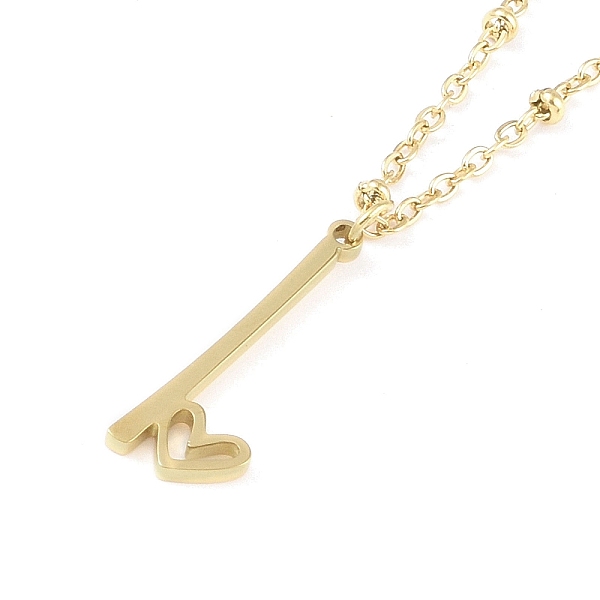 PandaHall 304 Stainless Steel Pendant Necklaces, Letter Charms Charms, Letter H, 16.22 inch(41.2cm), Pendant: 24x18.5x1.4mm 304 Stainless...
PandaHall 304 Stainless Steel Pendant Necklaces, Letter Charms Charms, Letter H, 16.22 inch(41.2cm), Pendant: 24x18.5x1.4mm 304 Stainless...