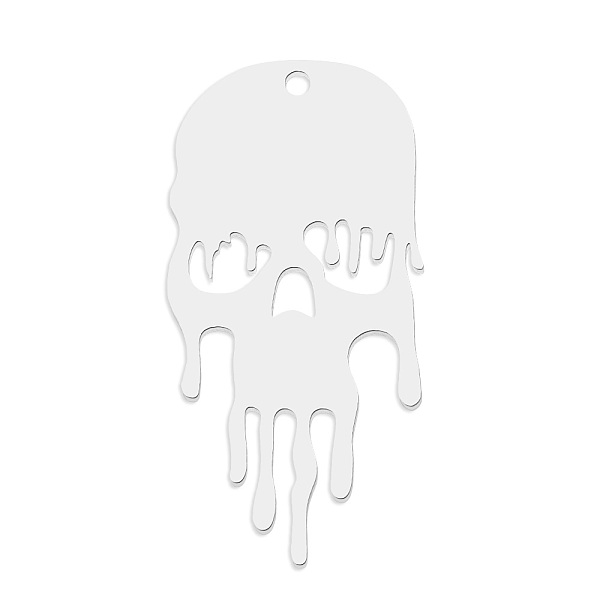PandaHall 201 Stainless Steel Pendants, Laser Cut, Skull, Stainless Steel Color, 32.5x16x1mm, Hole: 1.6mm 201 Stainless Steel Skull
PandaHall 201 Stainless Steel Pendants, Laser Cut, Skull, Stainless Steel Color, 32.5x16x1mm, Hole: 1.6mm 201 Stainless Steel Skull