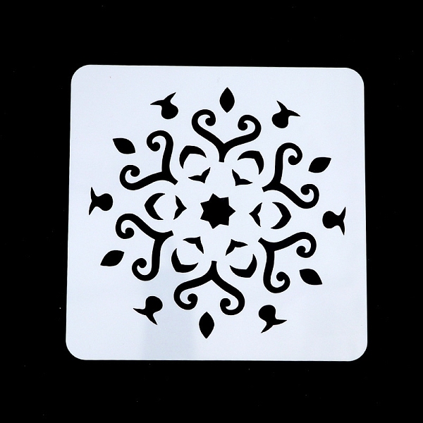 PandaHall Flower Pattern Eco-Friendly PET Plastic Hollow Painting Silhouette Stencil, DIY Drawing Template Graffiti Stencils, White, 13x13cm...
PandaHall Flower Pattern Eco-Friendly PET Plastic Hollow Painting Silhouette Stencil, DIY Drawing Template Graffiti Stencils, White, 13x13cm...