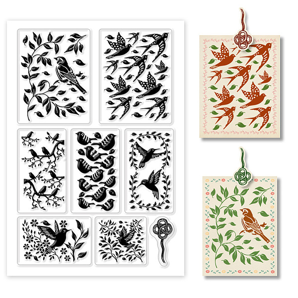 PandaHall PH Bird Plant Clear Stamps Prayer Card Clear Stamps Birds Silicone Stamps Blessing Rubber Stamps Transparent Seals Stamps for...
PandaHall PH Bird Plant Clear Stamps Prayer Card Clear Stamps Birds Silicone Stamps Blessing Rubber Stamps Transparent Seals Stamps for...