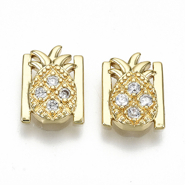 PandaHall Brass Micro Pave Clear Cubic Zirconia Cabochons, Fit Floating Locket Charms, Cadmium Free & Nickel Free & Lead Free, Pineapple...
PandaHall Brass Micro Pave Clear Cubic Zirconia Cabochons, Fit Floating Locket Charms, Cadmium Free & Nickel Free & Lead Free, Pineapple...
