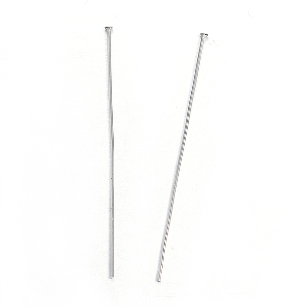 PandaHall 304 Stainless Steel Flat Head Pins, Stainless Steel Color, 50mm, Pin: 0.8mm, Head: 1.5mm 304 Stainless Steel
PandaHall 304 Stainless Steel Flat Head Pins, Stainless Steel Color, 50mm, Pin: 0.8mm, Head: 1.5mm 304 Stainless Steel