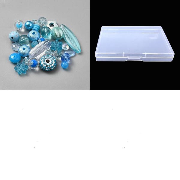 PandaHall About 210 Pcs Deep Sky Blue Czech Faceted Fire Polished Beads, Acrylic Rhinestone Beads Flower Snowflakes Beads Teardrop Pendants...
PandaHall About 210 Pcs Deep Sky Blue Czech Faceted Fire Polished Beads, Acrylic Rhinestone Beads Flower Snowflakes Beads Teardrop Pendants...