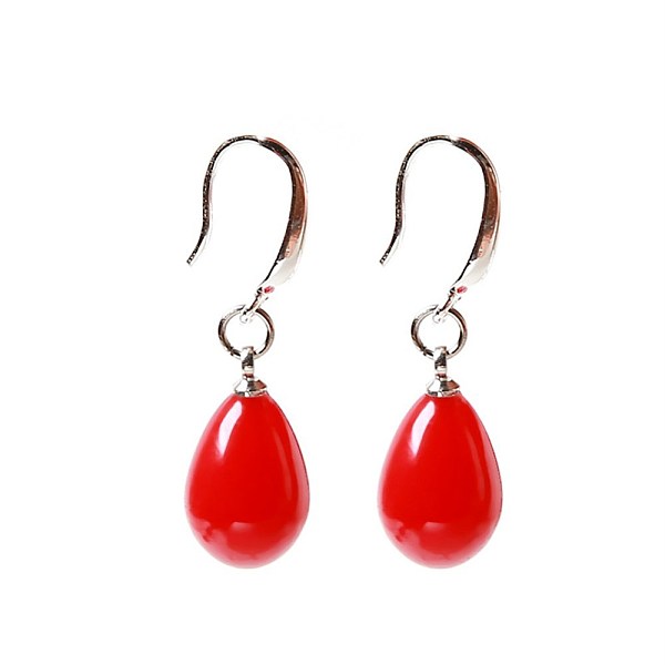 PandaHall Glass Teardrop Imitaion Carnelian Dangle Earrings, with Brass Earring Hooks, Red, Platinum, 35mm, Pin: 0.9mm Brass Teardrop Red
PandaHall Glass Teardrop Imitaion Carnelian Dangle Earrings, with Brass Earring Hooks, Red, Platinum, 35mm, Pin: 0.9mm Brass Teardrop Red
