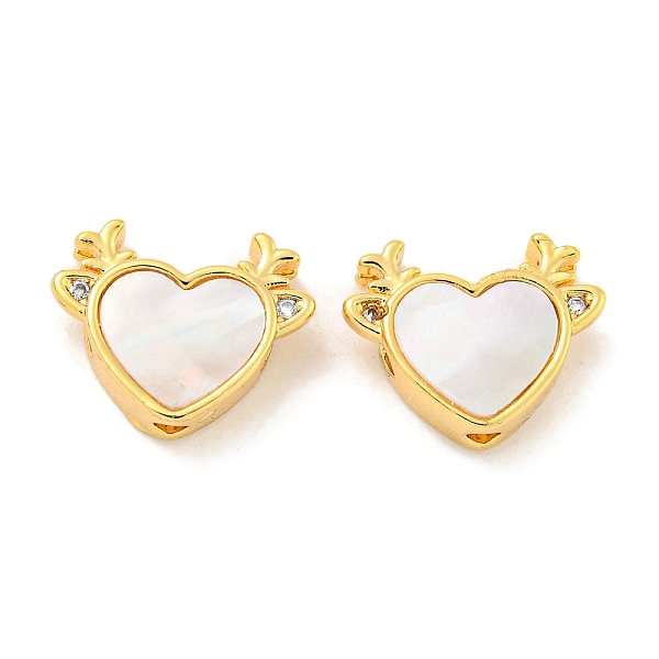PandaHall Brass Micro Pave Clear Cubic Zirconia Beads, with Shell, Heart, Real 18K Gold Plated, 10x13x4mm, Hole: 1.5mm Brass+Cubic Zirconia...
PandaHall Brass Micro Pave Clear Cubic Zirconia Beads, with Shell, Heart, Real 18K Gold Plated, 10x13x4mm, Hole: 1.5mm Brass+Cubic Zirconia...