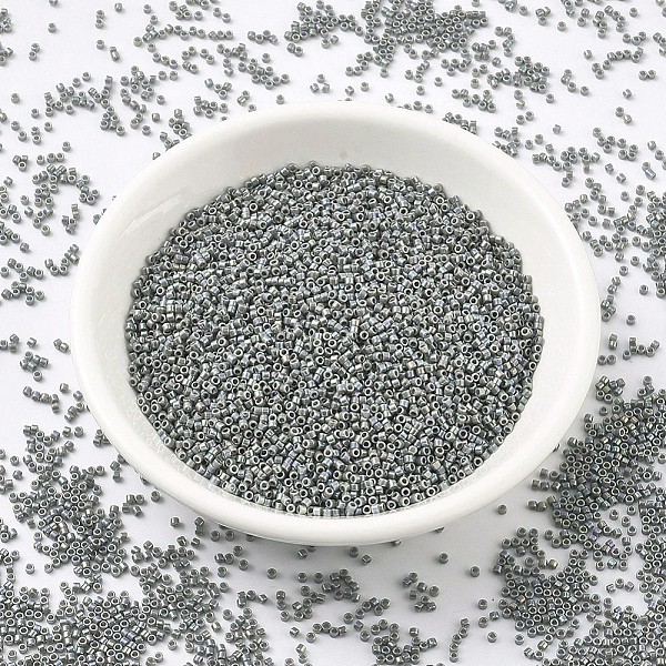 PandaHall MIYUKI Delica Beads, Cylinder, Japanese Seed Beads, 11/0, (DB0168) Opaque Gray AB, 1.3x1.6mm, Hole: 0.8mm, about 2000pcs/10g Glass...
PandaHall MIYUKI Delica Beads, Cylinder, Japanese Seed Beads, 11/0, (DB0168) Opaque Gray AB, 1.3x1.6mm, Hole: 0.8mm, about 2000pcs/10g Glass...