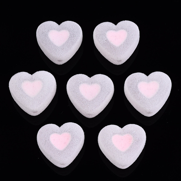 PandaHall Flocky Acrylic Beads, Bead in Bead, Heart, Pink, 16x18x11mm, Hole: 2mm Acrylic Heart Pink
PandaHall Flocky Acrylic Beads, Bead in Bead, Heart, Pink, 16x18x11mm, Hole: 2mm Acrylic Heart Pink