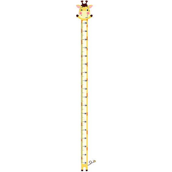 PandaHall PVC Height Growth Chart Wall Sticker, for Kids Measuring Ruler Height, Giraffa, Yellow, 700x240mm, 2 sheets/set Plastic Giraffe...
PandaHall PVC Height Growth Chart Wall Sticker, for Kids Measuring Ruler Height, Giraffa, Yellow, 700x240mm, 2 sheets/set Plastic Giraffe...