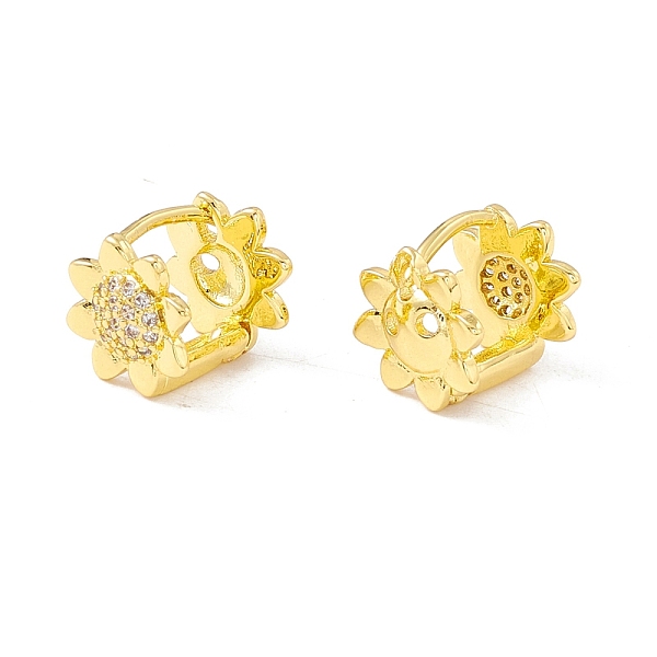 PandaHall Clear Cubic Zirconia Sunflower Hinged Reversible Hoop Earrings, Rack Plating Brass Jewelry for Women, Cadmium Free & Lead Free...
PandaHall Clear Cubic Zirconia Sunflower Hinged Reversible Hoop Earrings, Rack Plating Brass Jewelry for Women, Cadmium Free & Lead Free...