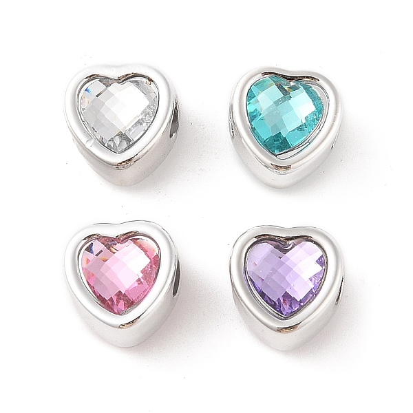 PandaHall Opaque Acrylic with Rhinestone Beads, Mixed Color, Heart, 11.5x11.5x10mm, Hole: 4mm Acrylic+Rhinestone Heart Multicolor
PandaHall Opaque Acrylic with Rhinestone Beads, Mixed Color, Heart, 11.5x11.5x10mm, Hole: 4mm Acrylic+Rhinestone Heart Multicolor