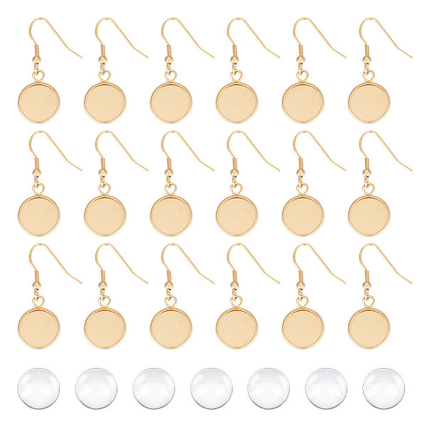 PandaHall UNICRAFTALE 12 Pairs DIY Blank Earring Making Sets 12mm Tray Stainless Steel Blank Dangle Earrings Golden Earrings Bezel Trays...
PandaHall UNICRAFTALE 12 Pairs DIY Blank Earring Making Sets 12mm Tray Stainless Steel Blank Dangle Earrings Golden Earrings Bezel Trays...