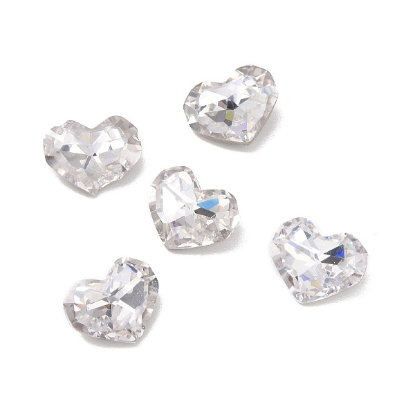 PandaHall Glass Rhinestone Cabochons, Pointed Back & Back Plated, Heart, Crystal, 6.5x8x3.3mm Glass Rhinestone Heart Clear
PandaHall Glass Rhinestone Cabochons, Pointed Back & Back Plated, Heart, Crystal, 6.5x8x3.3mm Glass Rhinestone Heart Clear
