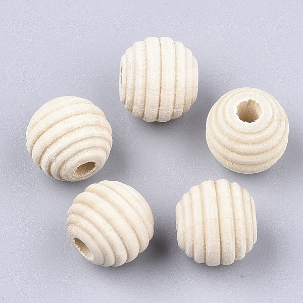 PandaHall Natural Wood Beads, Beehive Beads, Antique White, 12x11mm, Hole: 3mm Schima Wood Round Orange
PandaHall Natural Wood Beads, Beehive Beads, Antique White, 12x11mm, Hole: 3mm Schima Wood Round Orange