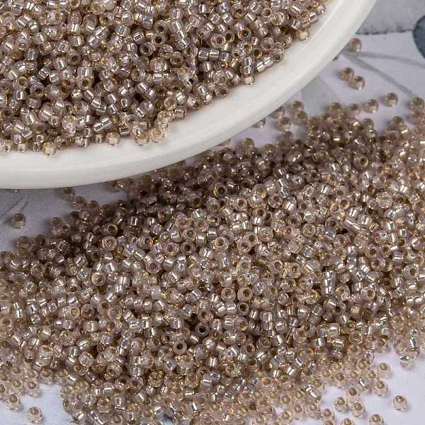 PandaHall MIYUKI Round Rocailles Beads, Japanese Seed Beads, (RR579) Dyed Blush Silverlined Alabaster, 15/0, 1.5mm, Hole: 0.7mm, about..., Pink
PandaHall MIYUKI Round Rocailles Beads, Japanese Seed Beads, (RR579) Dyed Blush Silverlined Alabaster, 15/0, 1.5mm, Hole: 0.7mm, about..., Pink