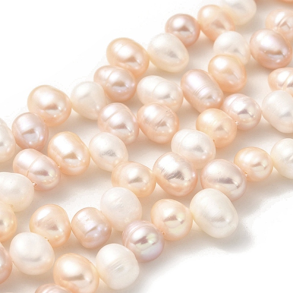 PandaHall Natural Cultured Freshwater Pearl Beads Strands, Top Drilled, Rice, Mixed Color, 7~8mm, Hole: 0.6mm, about 31pcs/strand, 7.28 inch..., Multicolor
PandaHall Natural Cultured Freshwater Pearl Beads Strands, Top Drilled, Rice, Mixed Color, 7~8mm, Hole: 0.6mm, about 31pcs/strand, 7.28 inch..., Multicolor