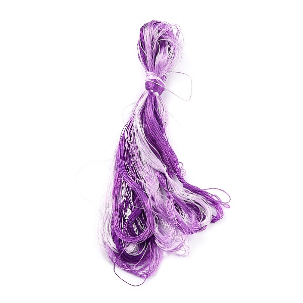PandaHall Real Silk Embroidery Threads, Friendship Bracelets String, 8 Colors, Gradient color, Indigo, 1mm, 20m/bundle, 8 bundles/set Silk..., Purple
PandaHall Real Silk Embroidery Threads, Friendship Bracelets String, 8 Colors, Gradient color, Indigo, 1mm, 20m/bundle, 8 bundles/set Silk..., Purple