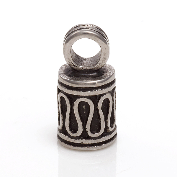 PandaHall 304 Stainless Steel Cord Ends, End Caps Glue in Barrel End Caps, Cord Finding for Kumihimo Jewelry Making, Antique Silver...
PandaHall 304 Stainless Steel Cord Ends, End Caps Glue in Barrel End Caps, Cord Finding for Kumihimo Jewelry Making, Antique Silver...