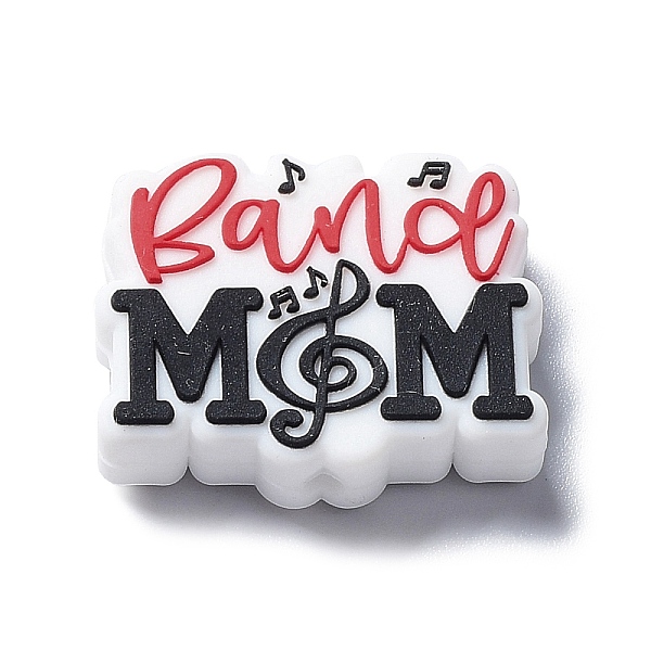 PandaHall Mother's Day Silicone Beads, Chewing Beads For Teethers, DIY Nursing Necklaces Making, Word Band Mom, Colorful, 23x28x7.5mm, Hole...
PandaHall Mother's Day Silicone Beads, Chewing Beads For Teethers, DIY Nursing Necklaces Making, Word Band Mom, Colorful, 23x28x7.5mm, Hole...