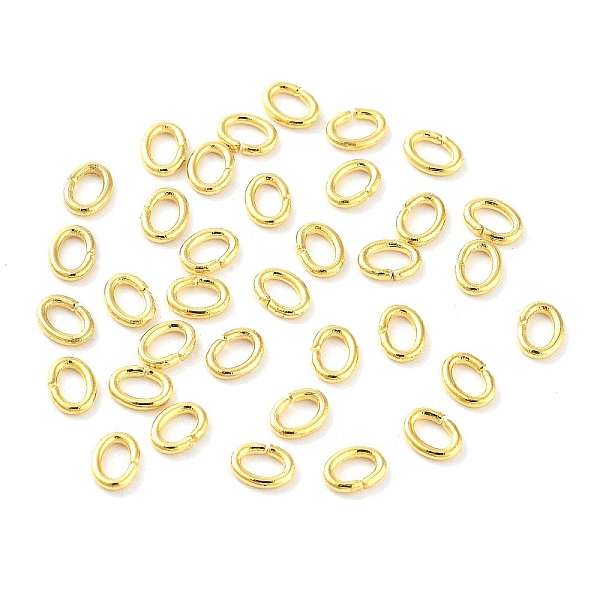 PandaHall 304 Stainless Steel Jump Rings, Closed Jump Rings, Oval, Real 18K Gold Plated, 3x4x0.7mm, Inner Diameter: 1.5x2.5mm 304 Stainless...
PandaHall 304 Stainless Steel Jump Rings, Closed Jump Rings, Oval, Real 18K Gold Plated, 3x4x0.7mm, Inner Diameter: 1.5x2.5mm 304 Stainless...