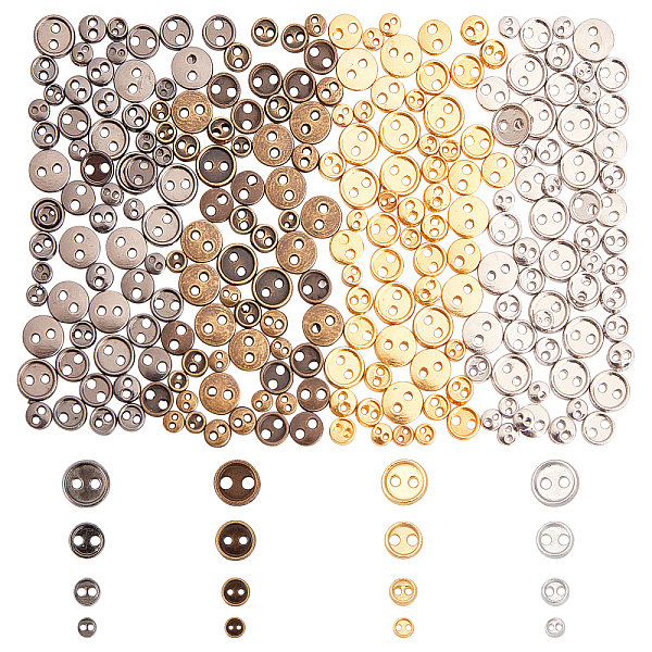 PandaHall Alloy Mini Buttons, 2-Hole, Flat Round, Cadmium Free & Lead Free, Mixed Color, 3~6x1mm, Hole: 0.7~1mm, 240pcs/box Alloy Flat...
PandaHall Alloy Mini Buttons, 2-Hole, Flat Round, Cadmium Free & Lead Free, Mixed Color, 3~6x1mm, Hole: 0.7~1mm, 240pcs/box Alloy Flat...