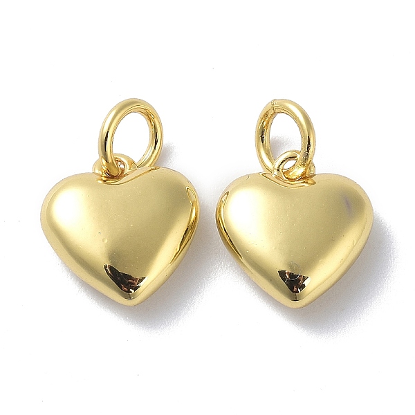 PandaHall Brass Pendants, Long-Lasting Plated, with Jump Ring, Heart, Real 18K Gold Plated, 10x10x3.5mm, Jump Ring: 5x1mm, Inner Diameter...
PandaHall Brass Pendants, Long-Lasting Plated, with Jump Ring, Heart, Real 18K Gold Plated, 10x10x3.5mm, Jump Ring: 5x1mm, Inner Diameter...