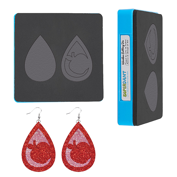 PandaHall SUPERDANT 1Pc Wood Cutting Dies, with Steel, for DIY Scrapbooking/Photo Album, Leather Craft, Teardrop, 100x100x9mm Wood Teardrop
PandaHall SUPERDANT 1Pc Wood Cutting Dies, with Steel, for DIY Scrapbooking/Photo Album, Leather Craft, Teardrop, 100x100x9mm Wood Teardrop