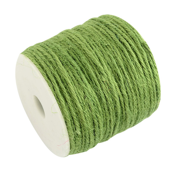 PandaHall Colored Jute Cord, Jute String, Jute Twine, 3-Ply, for Jewelry Making, Yellow Green, 2mm, about 109.36 yards(100m)/roll Jute Green
PandaHall Colored Jute Cord, Jute String, Jute Twine, 3-Ply, for Jewelry Making, Yellow Green, 2mm, about 109.36 yards(100m)/roll Jute Green
