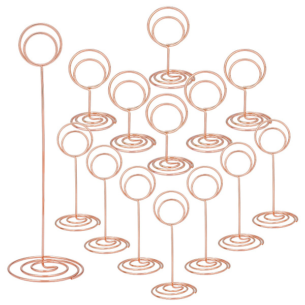 PandaHall AHADERMAKER 24Pcs 3 Styles Alloy Spiral Round Name Card Holder, Photo Memo Holders, for Wedding, Birthday Party Table Number Sign...
PandaHall AHADERMAKER 24Pcs 3 Styles Alloy Spiral Round Name Card Holder, Photo Memo Holders, for Wedding, Birthday Party Table Number Sign...
