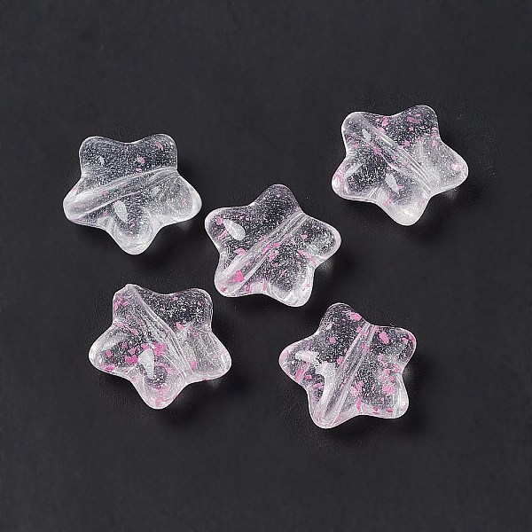 PandaHall Transparent Acrylic Beads, with Dried Flower Petal, Star, Hot Pink, 19x20x8mm, Hole: 1.8mm Acrylic Star
PandaHall Transparent Acrylic Beads, with Dried Flower Petal, Star, Hot Pink, 19x20x8mm, Hole: 1.8mm Acrylic Star