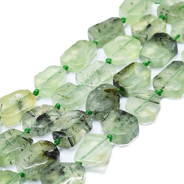 PandaHall Natural Prehnite Beads Strands, Rectangle, 15~17x10~13x5~6mm, Hole: 1mm, about 22pcs/strand, 15.94''(40.5cm) Prehnite Rectangle
PandaHall Natural Prehnite Beads Strands, Rectangle, 15~17x10~13x5~6mm, Hole: 1mm, about 22pcs/strand, 15.94''(40.5cm) Prehnite Rectangle
