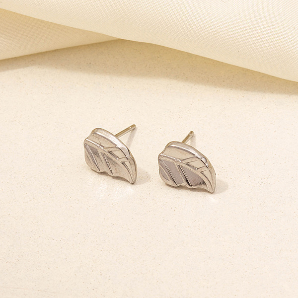 PandaHall 304 Stainless Steel Leaf Stud Earrings for Women, Stainless Steel Color Stainless Steel Leaf
PandaHall 304 Stainless Steel Leaf Stud Earrings for Women, Stainless Steel Color Stainless Steel Leaf